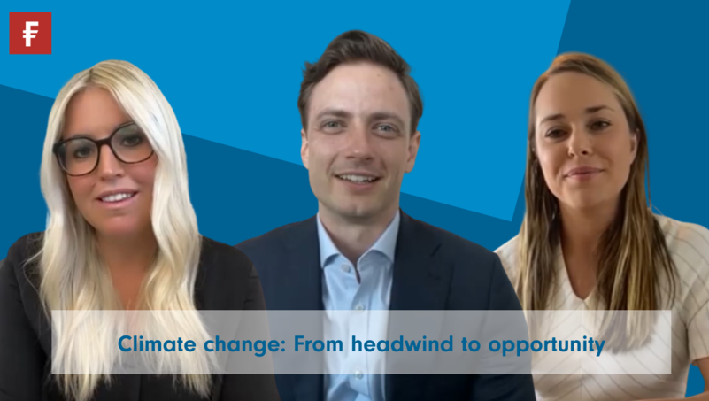 Climate change: From headwind to opportunity