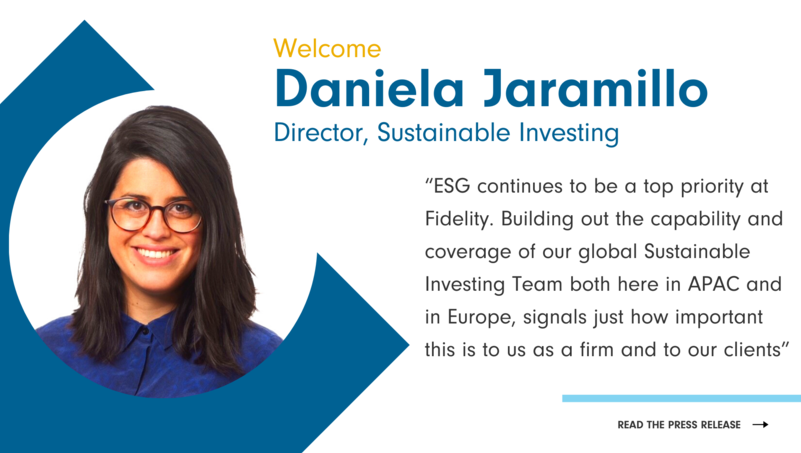 Fidelity expands sustainable investing capability