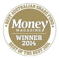 2014 Money magazine's Best of the Best Awards - Best Australian Share Fund
