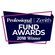 2018 Professional Planner | Zenith Fund Award winner