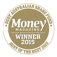 2015 Money magazine's Best of the Best Awards - Best Australian Share Fund